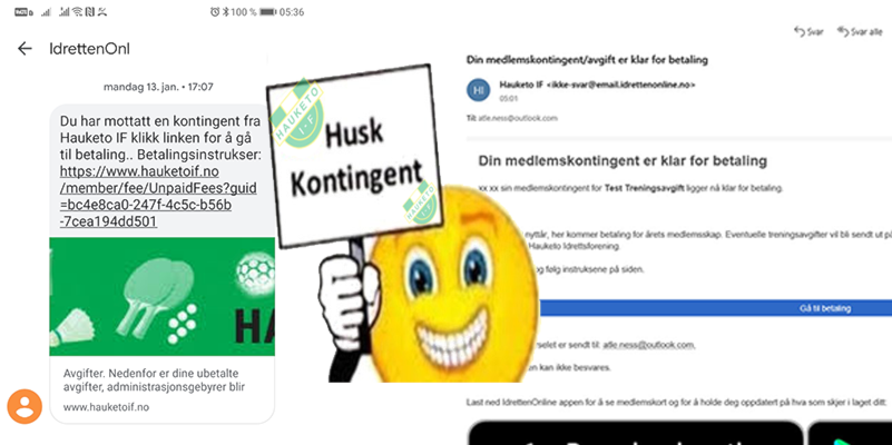 Image for Medlemskontingent for 2020 sendes ut i uke 22/23
